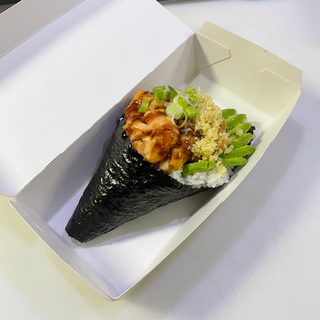 Baked Salmon Temaki